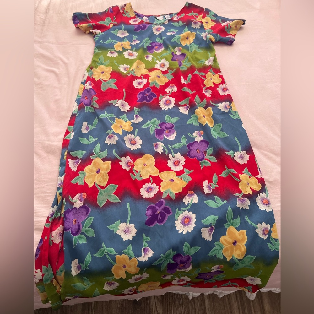 Floral Multicolor Chemise